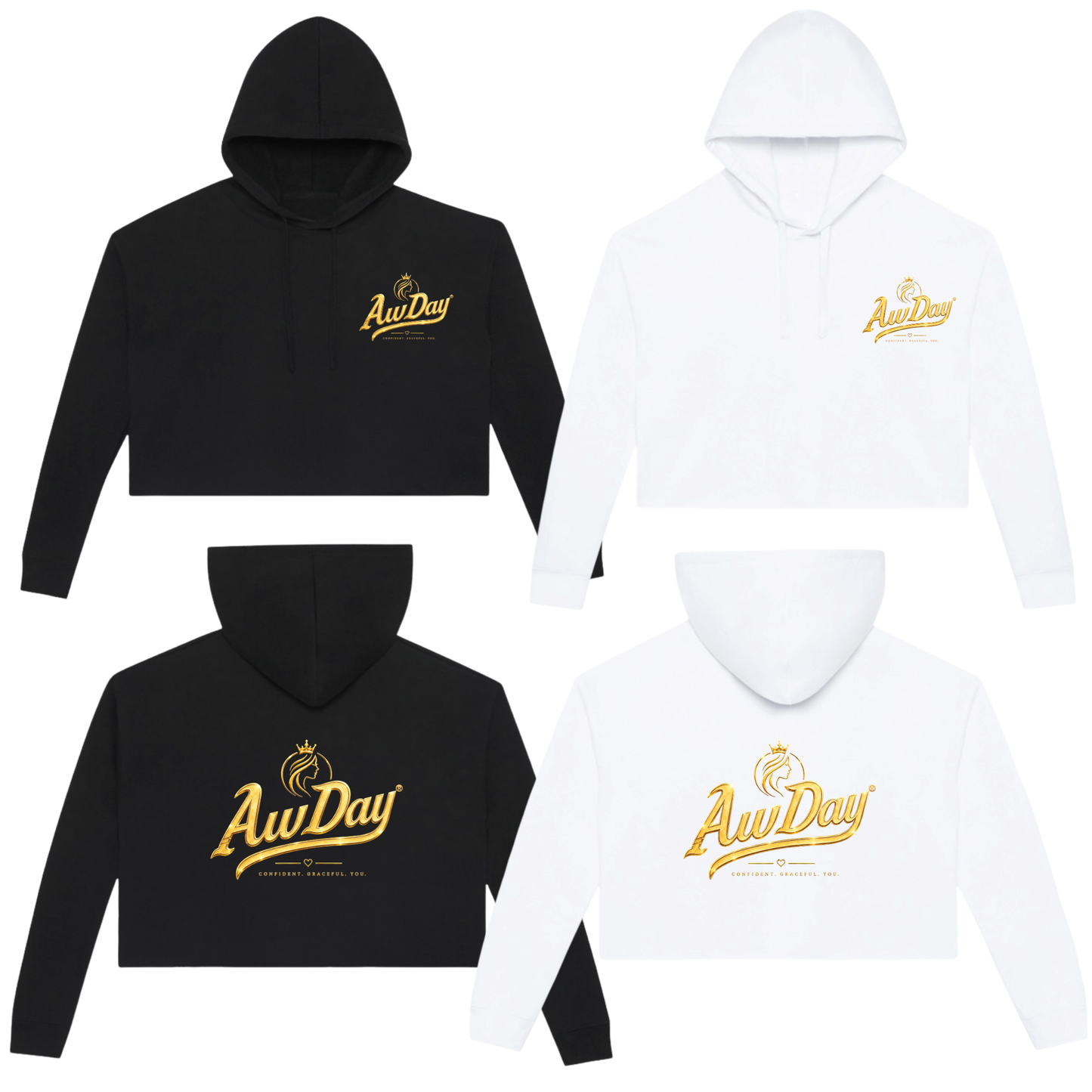 AWDAY®️ Crop Hoodie