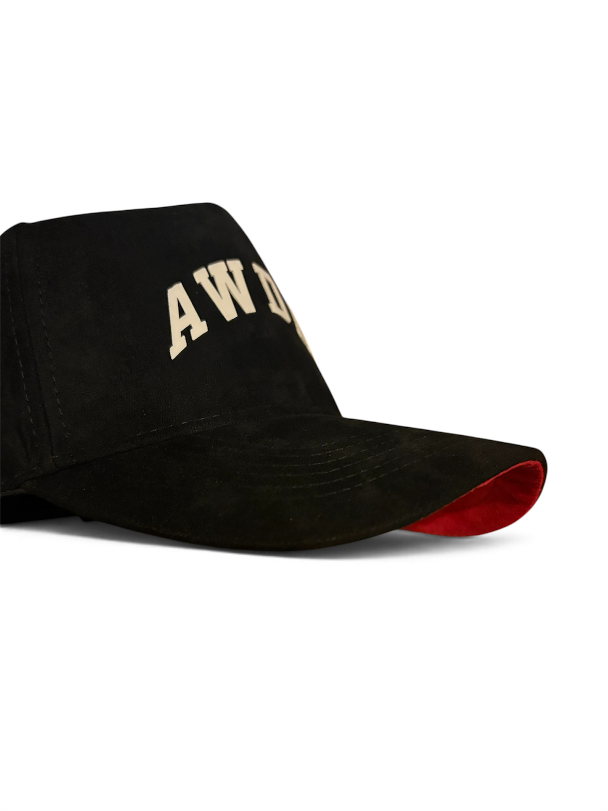 AWDAY@ Black Suede red bottom