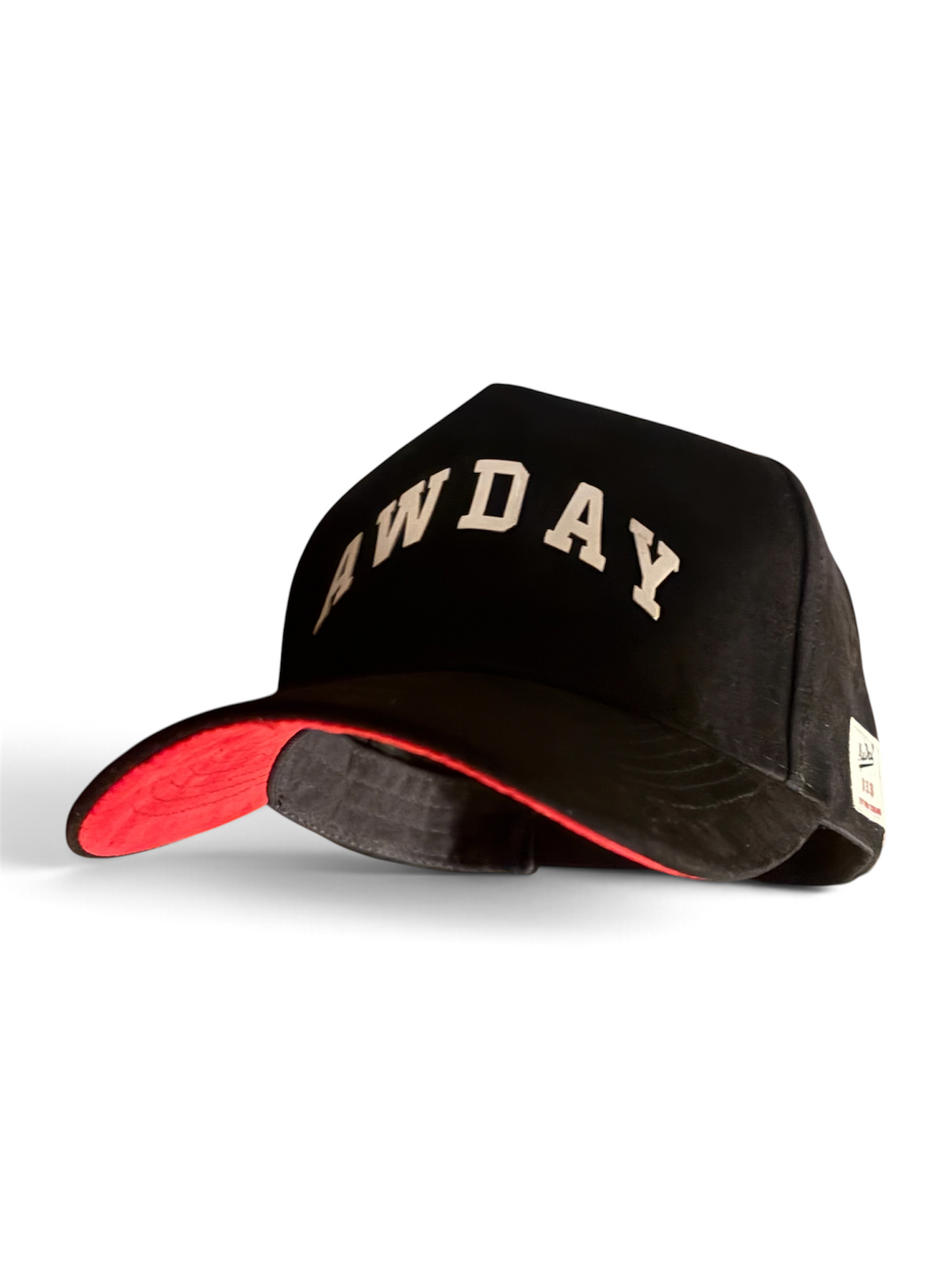 AWDAY@ Black Suede red bottom