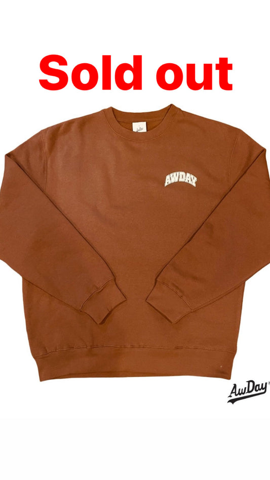 AWDAY® Official Crewneck (Brown)